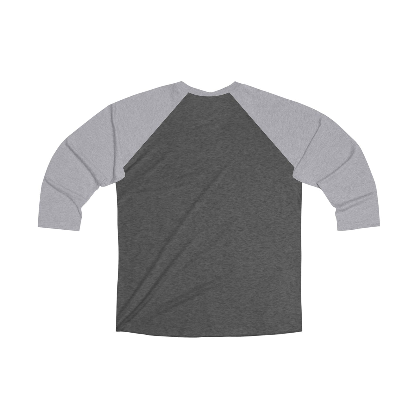 Baseball Outline Unisex Tri-Blend 3\4 Raglan Tee