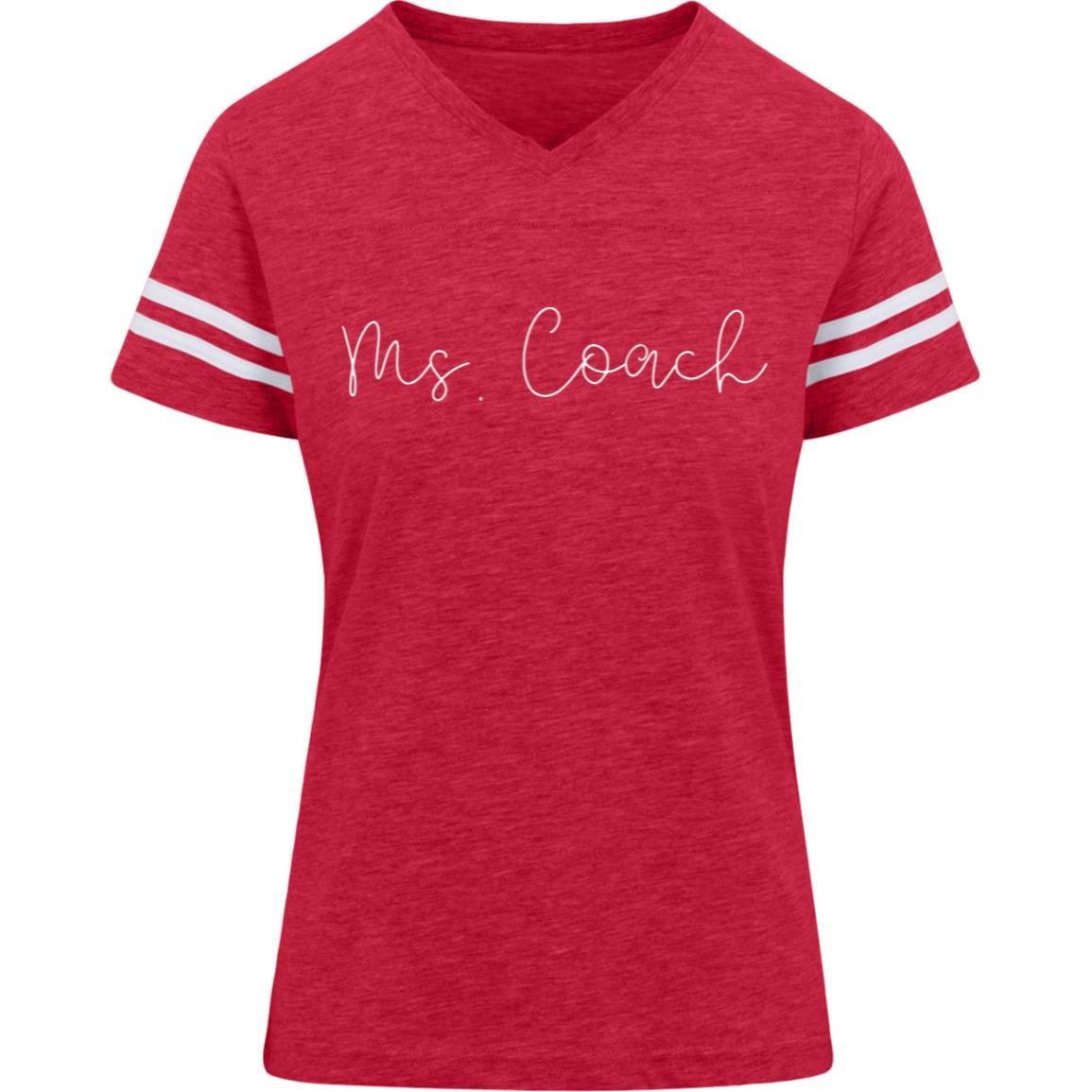 Ms. Coach 3537 LAT Womens Football Tee