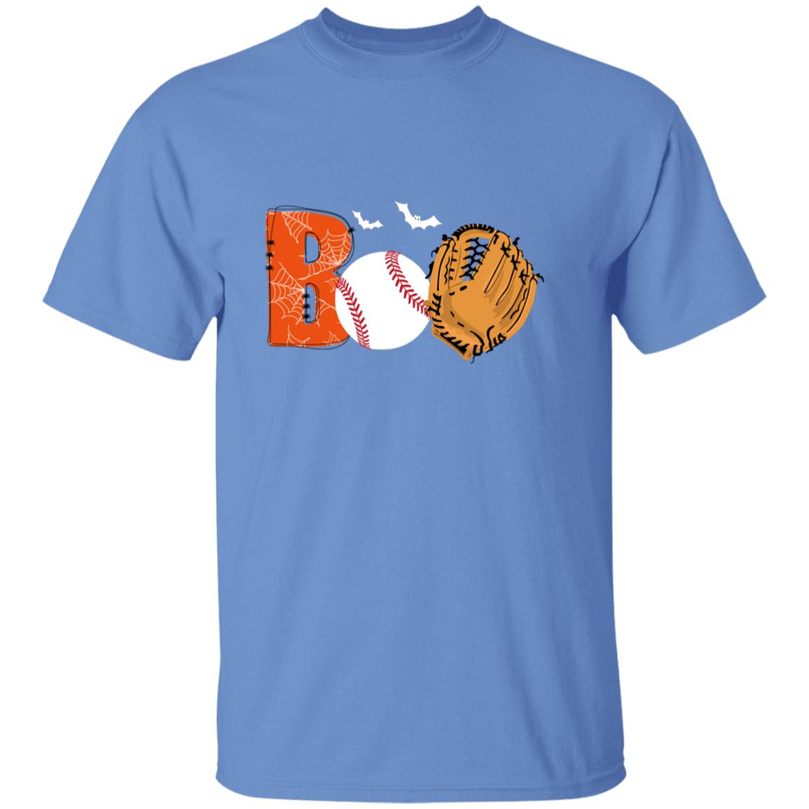Boo Baseball G500B Youth 5.3 oz 100% Cotton T-Shirt