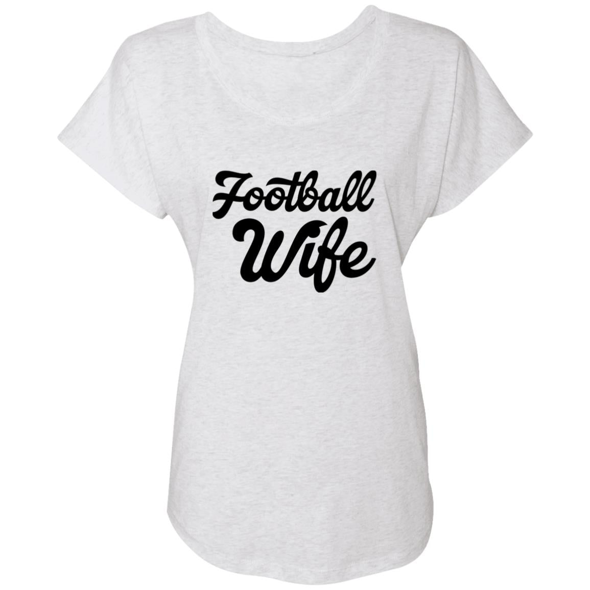 Football Wife NL6760 Ladies' Triblend Dolman Sleeve