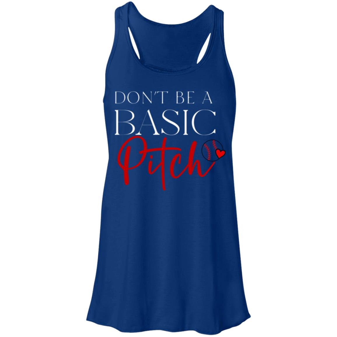 Basic Pitch B8800 Flowy Racerback Tank