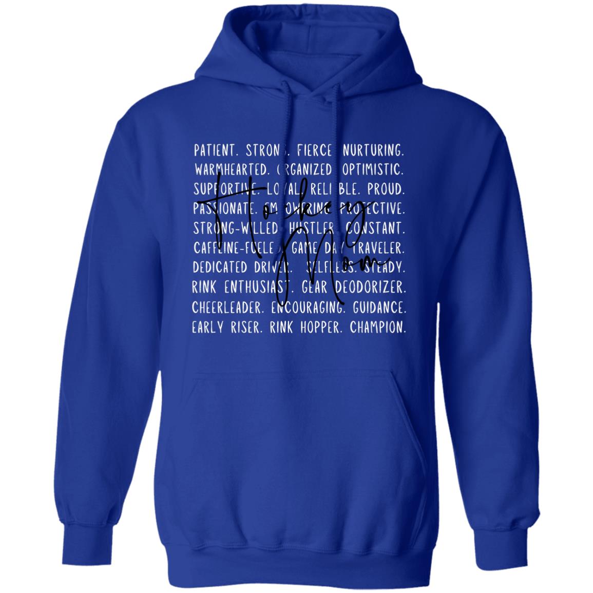 Hockey Mom Qualities G185 Gildan Pullover Hoodie