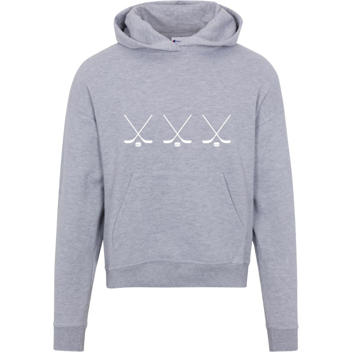 Crossed Sticks S760 Champion Womens Powerblend Hoodie