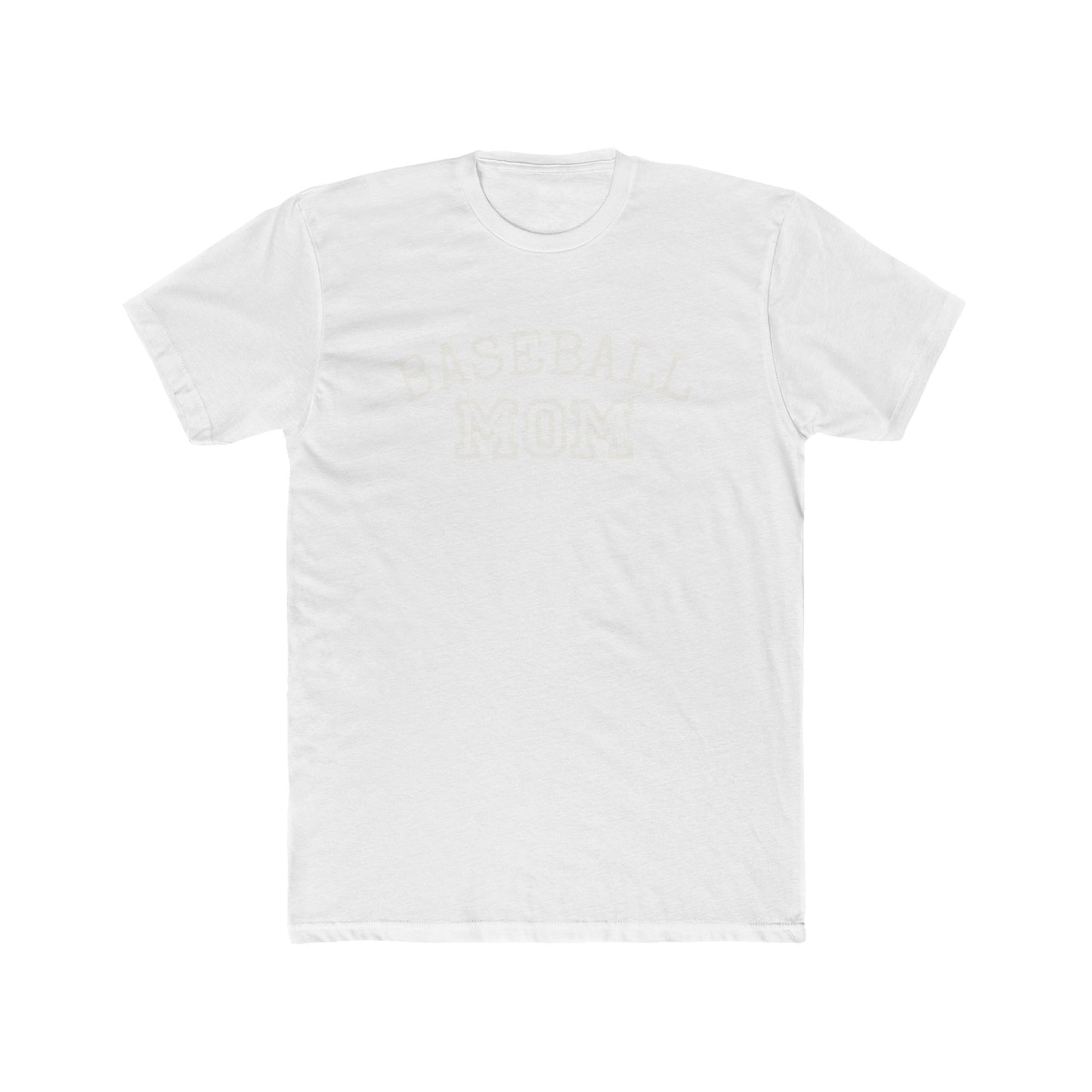 Baseball Mom Unisex Cotton Crew Tee