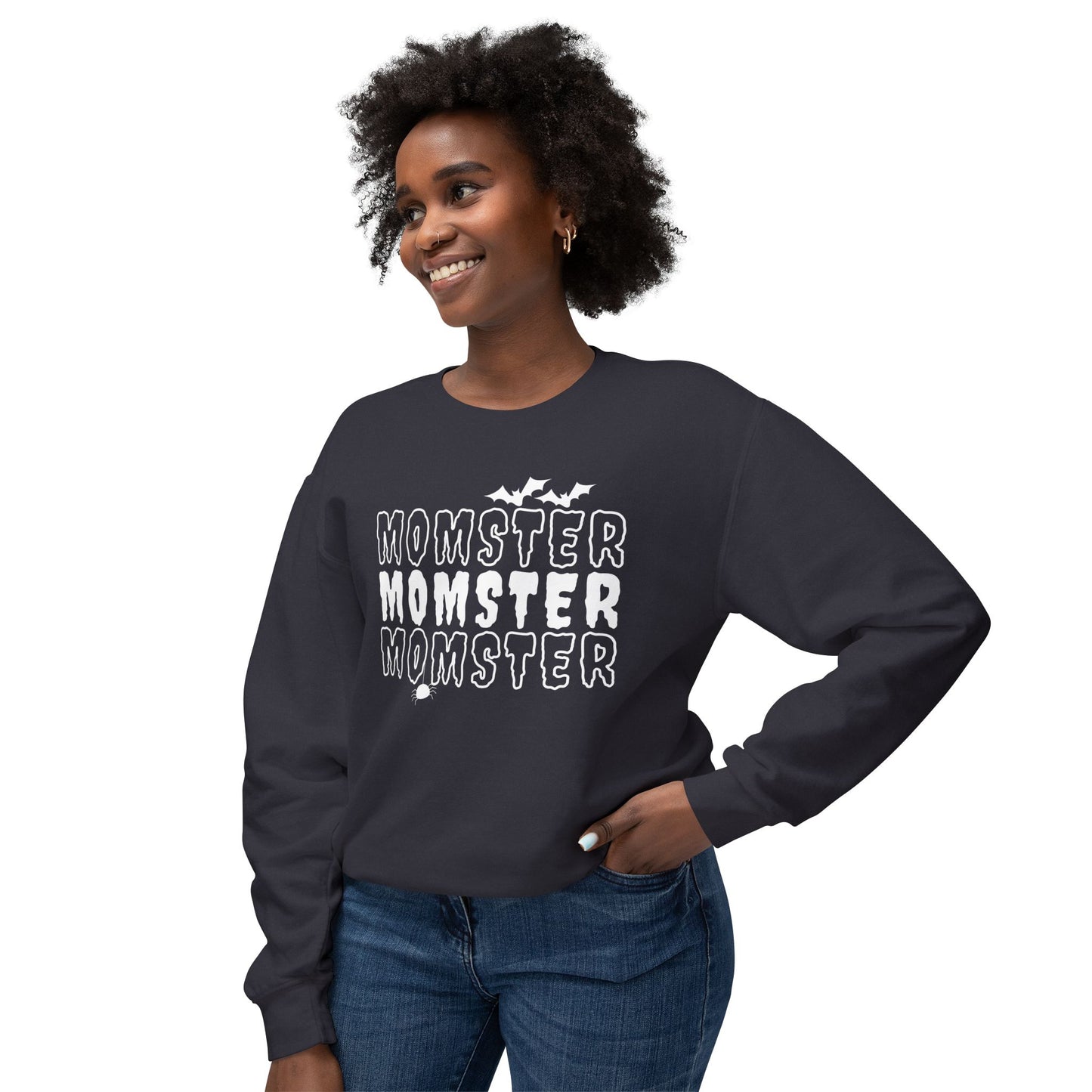 Momster Unisex Lightweight Crewneck Sweatshirt