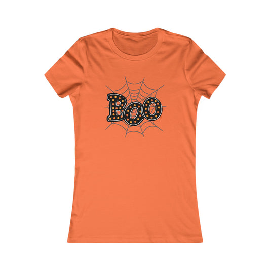 Boo Spider Web Women's Favorite Tee