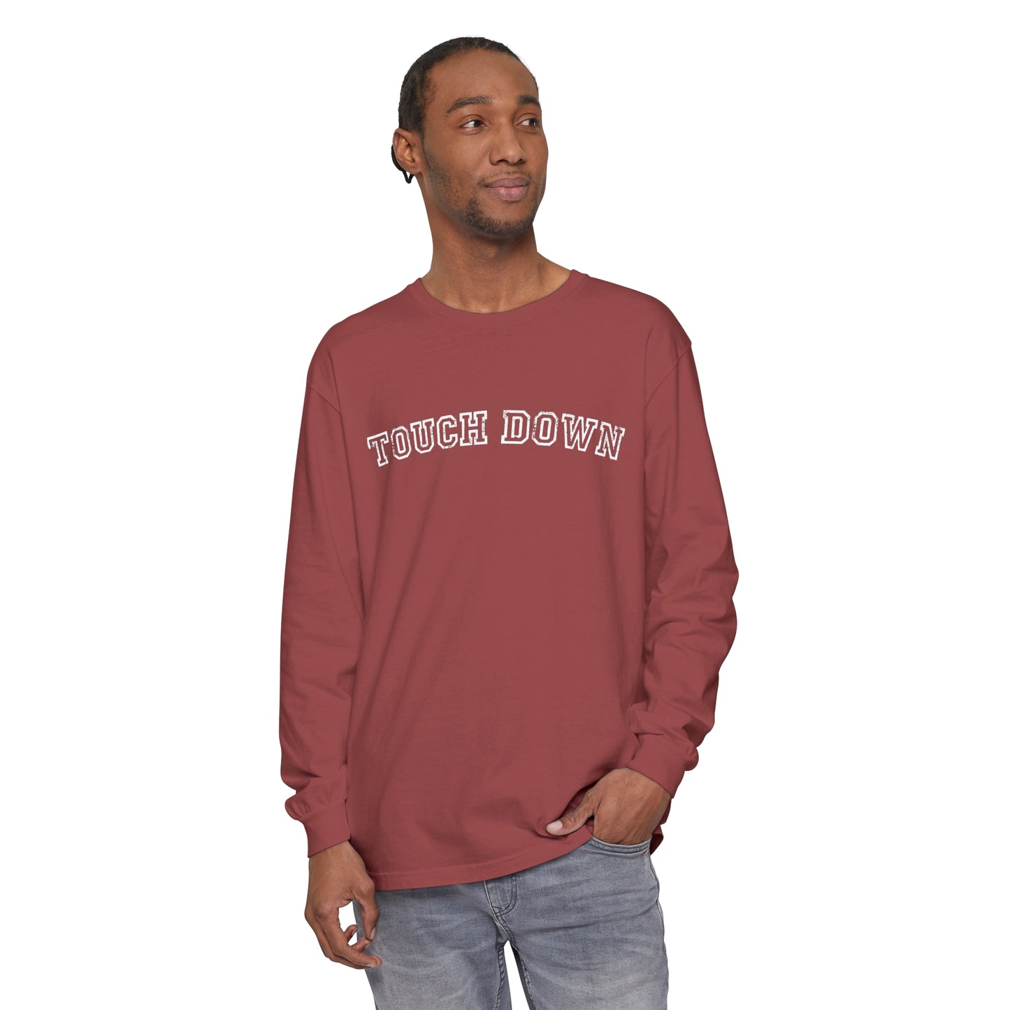 Touchdown Unisex Garment-dyed Long Sleeve T-Shirt