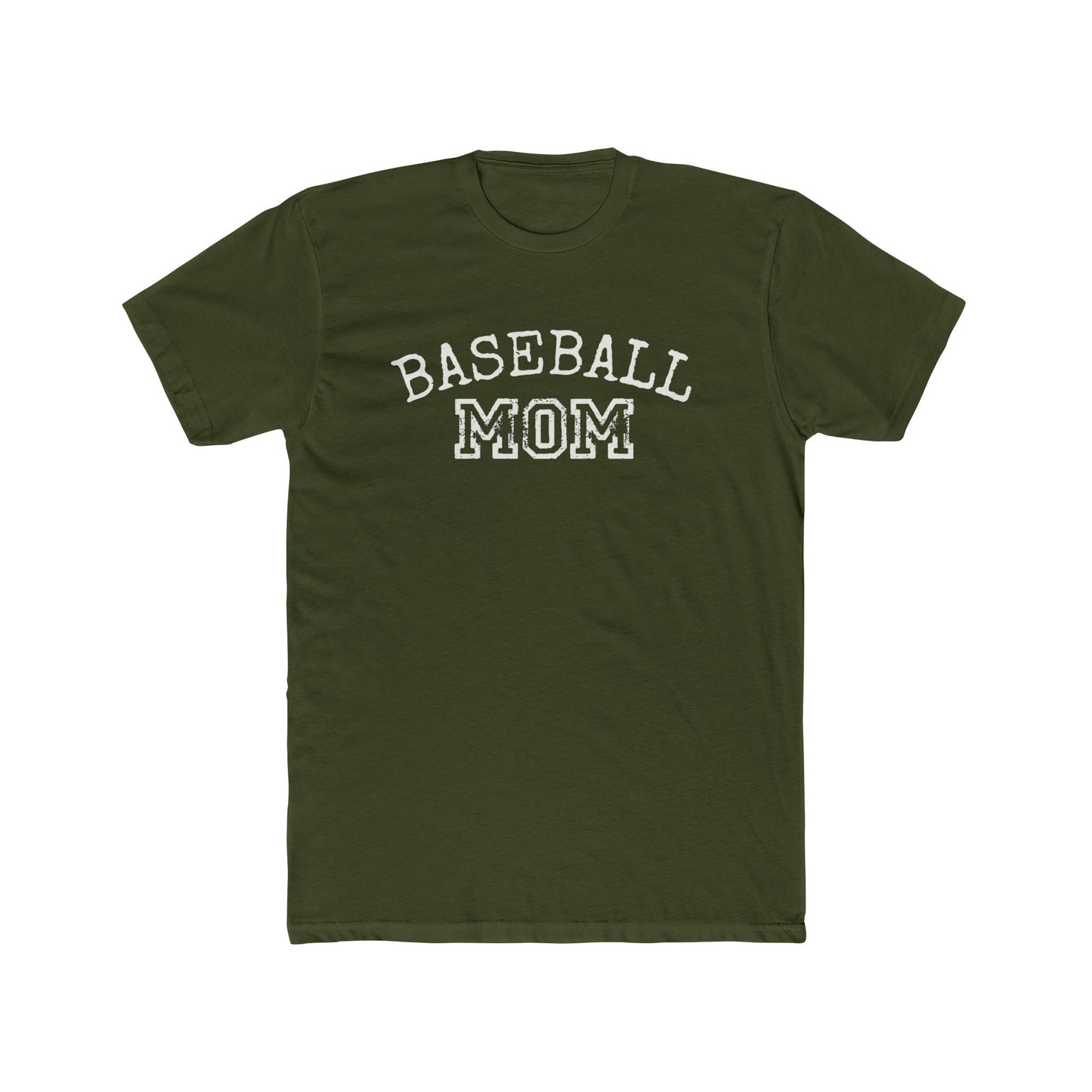 Baseball Mom Unisex Cotton Crew Tee