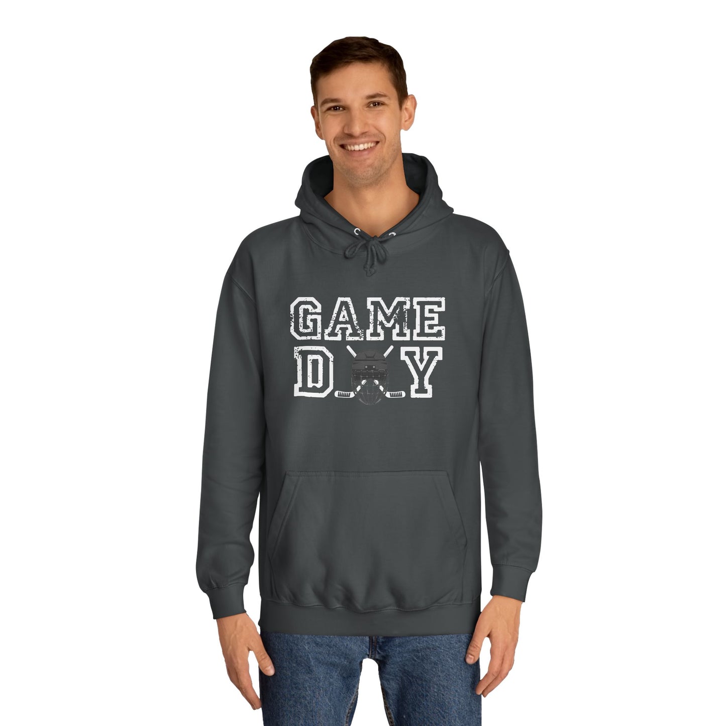 Hockey Game Day Unisex College Hoodie