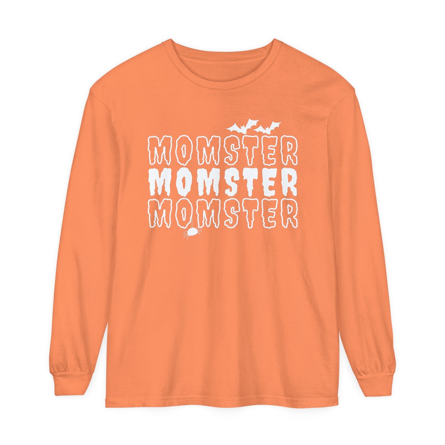 Momster Unisex Garment-dyed Long Sleeve T-Shirt