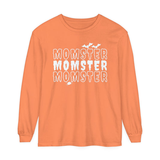 Momster Unisex Garment-dyed Long Sleeve T-Shirt