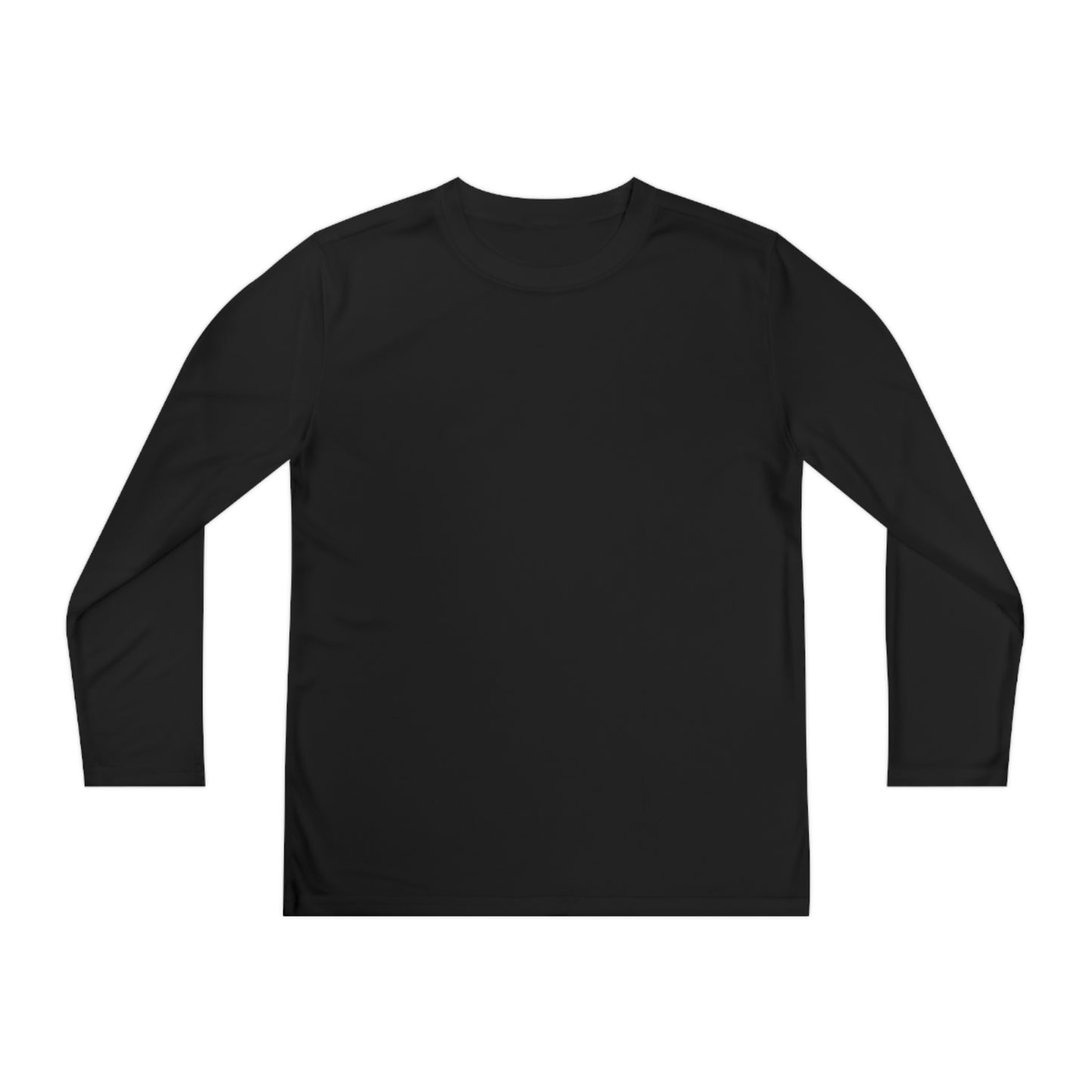 Cute Ghost Youth Long Sleeve Competitor Tee