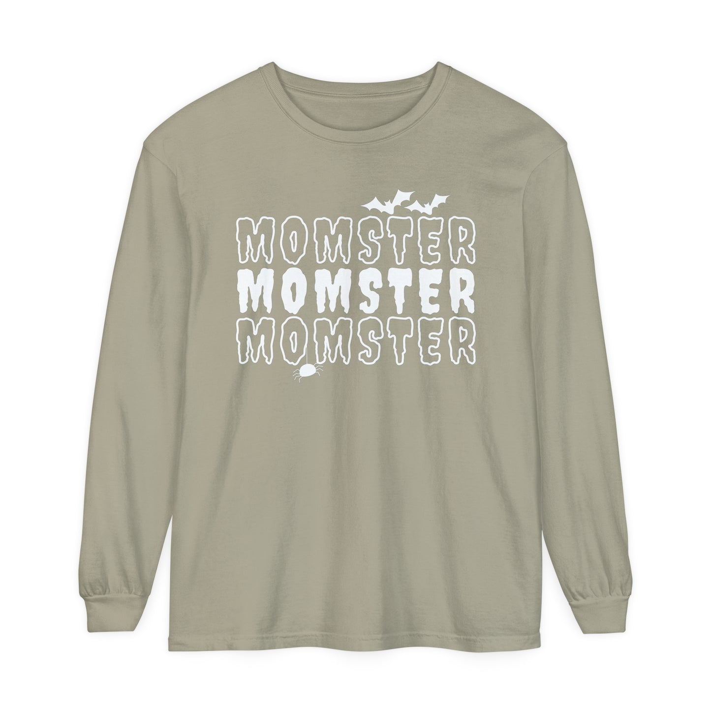 Momster Unisex Garment-dyed Long Sleeve T-Shirt