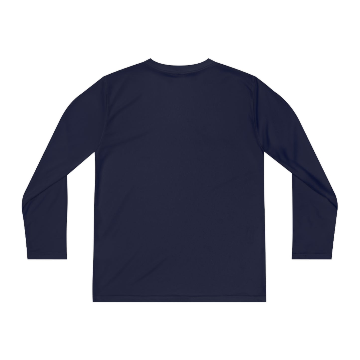 Cute Ghost Youth Long Sleeve Competitor Tee