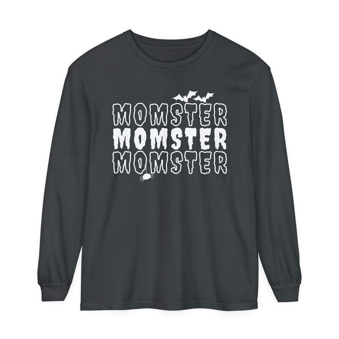 Momster Unisex Garment-dyed Long Sleeve T-Shirt