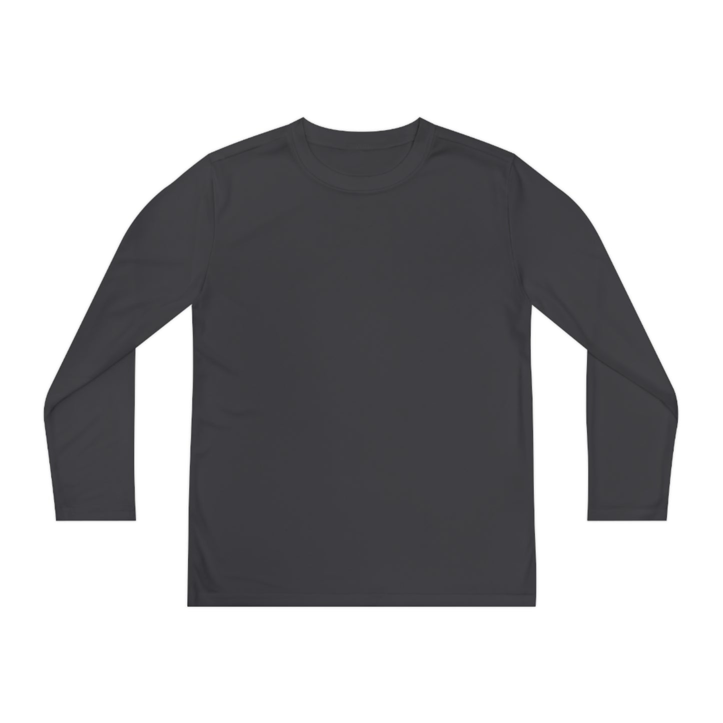 Cute Ghost Youth Long Sleeve Competitor Tee