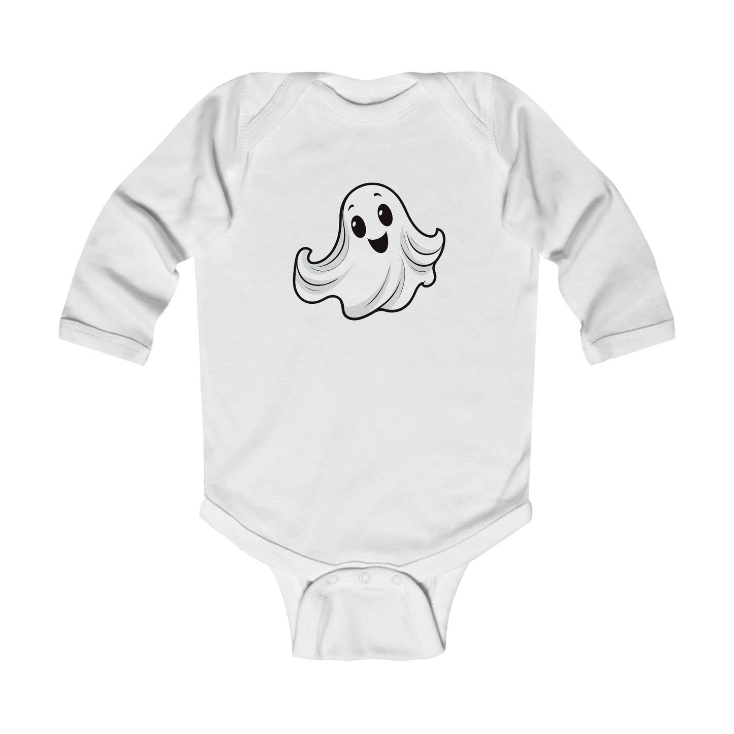 Cute Ghost Infant Long Sleeve Bodysuit