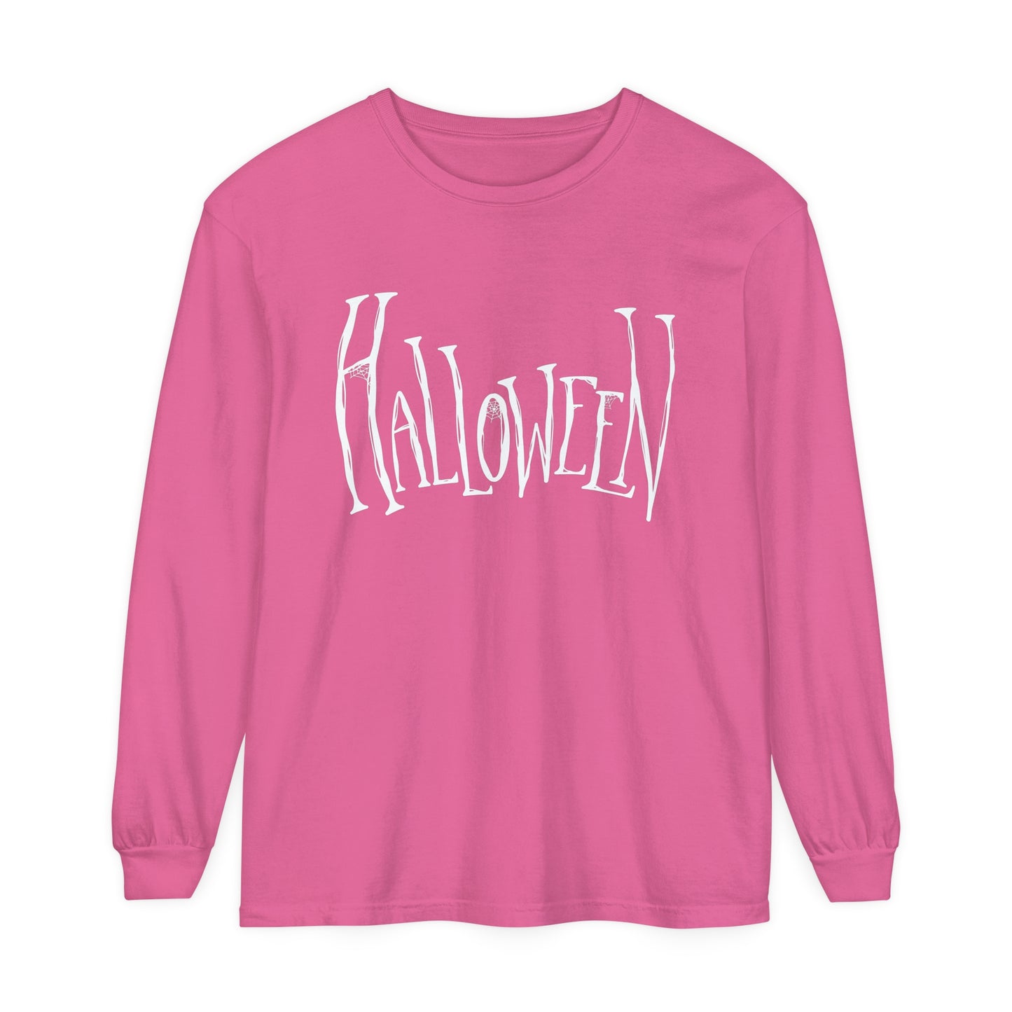 Halloween Unisex Garment-dyed Long Sleeve T-Shirt