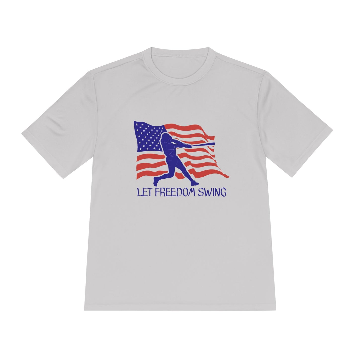 Let Freedom Swing Unisex Moisture Wicking Tee