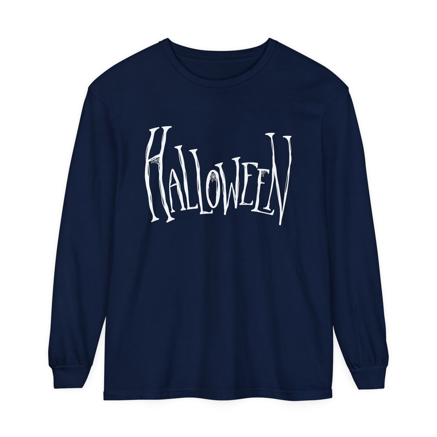 Halloween Unisex Garment-dyed Long Sleeve T-Shirt