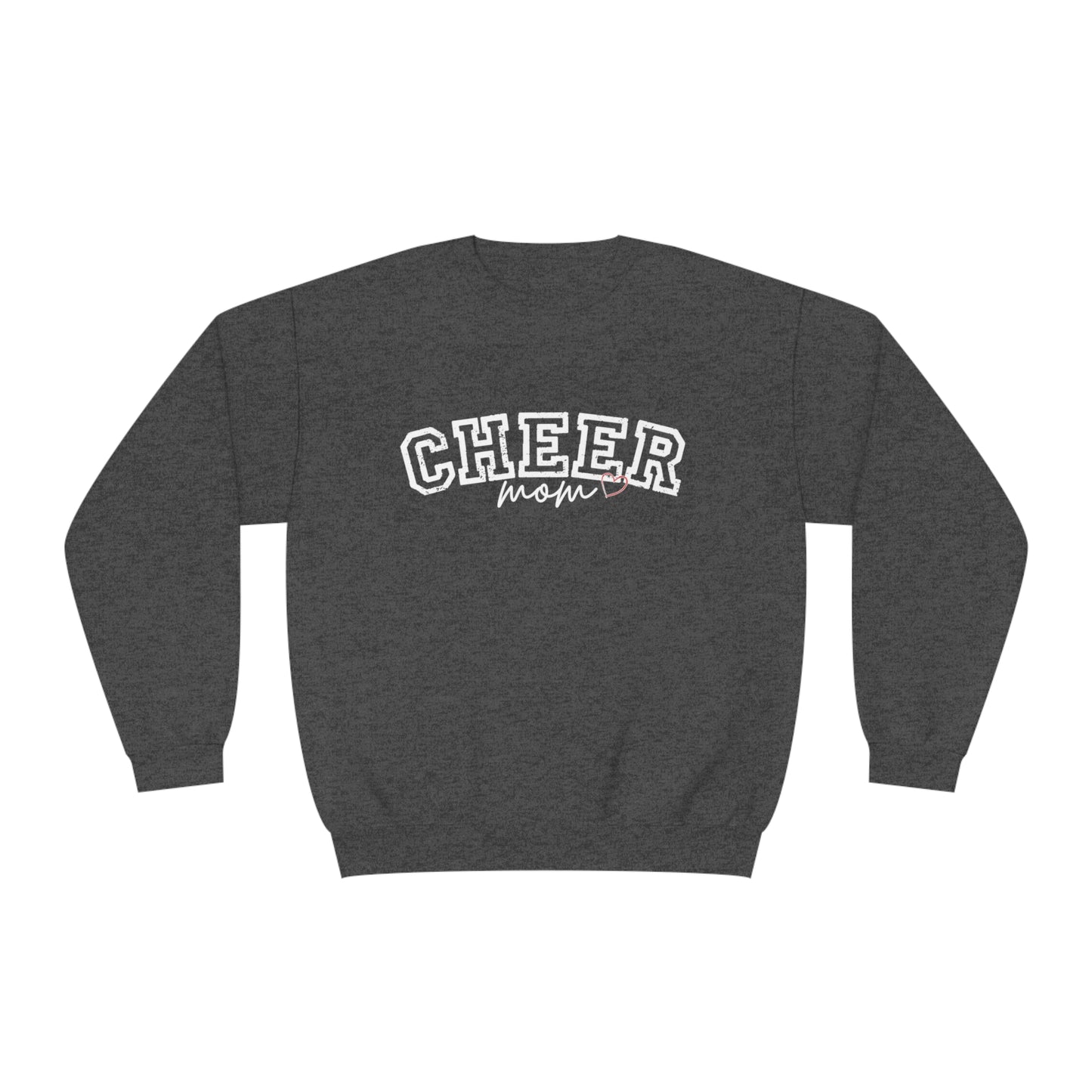 CHEER mom heart Unisex NuBlend® Crewneck Sweatshirt