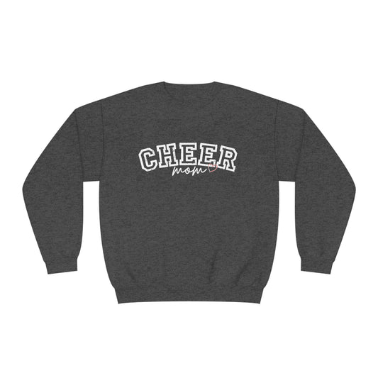 CHEER mom heart Unisex NuBlend® Crewneck Sweatshirt