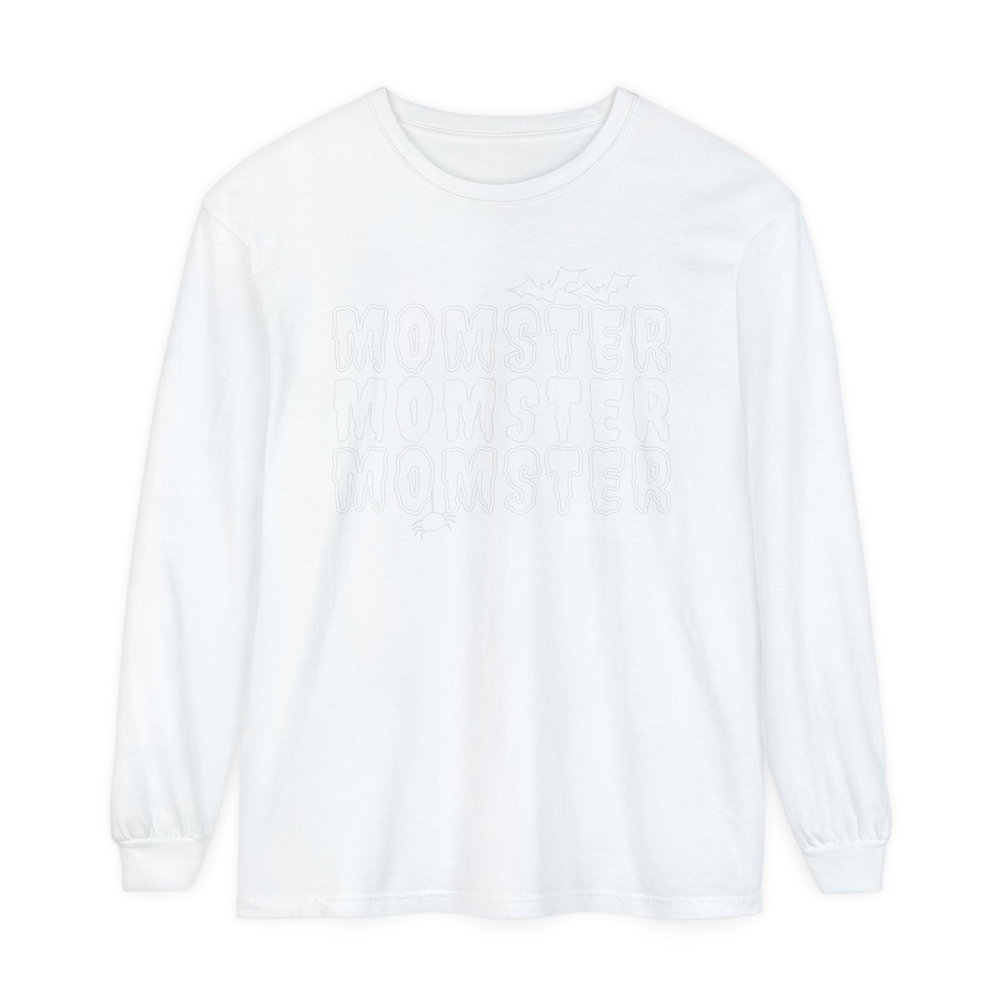 Momster Unisex Garment-dyed Long Sleeve T-Shirt
