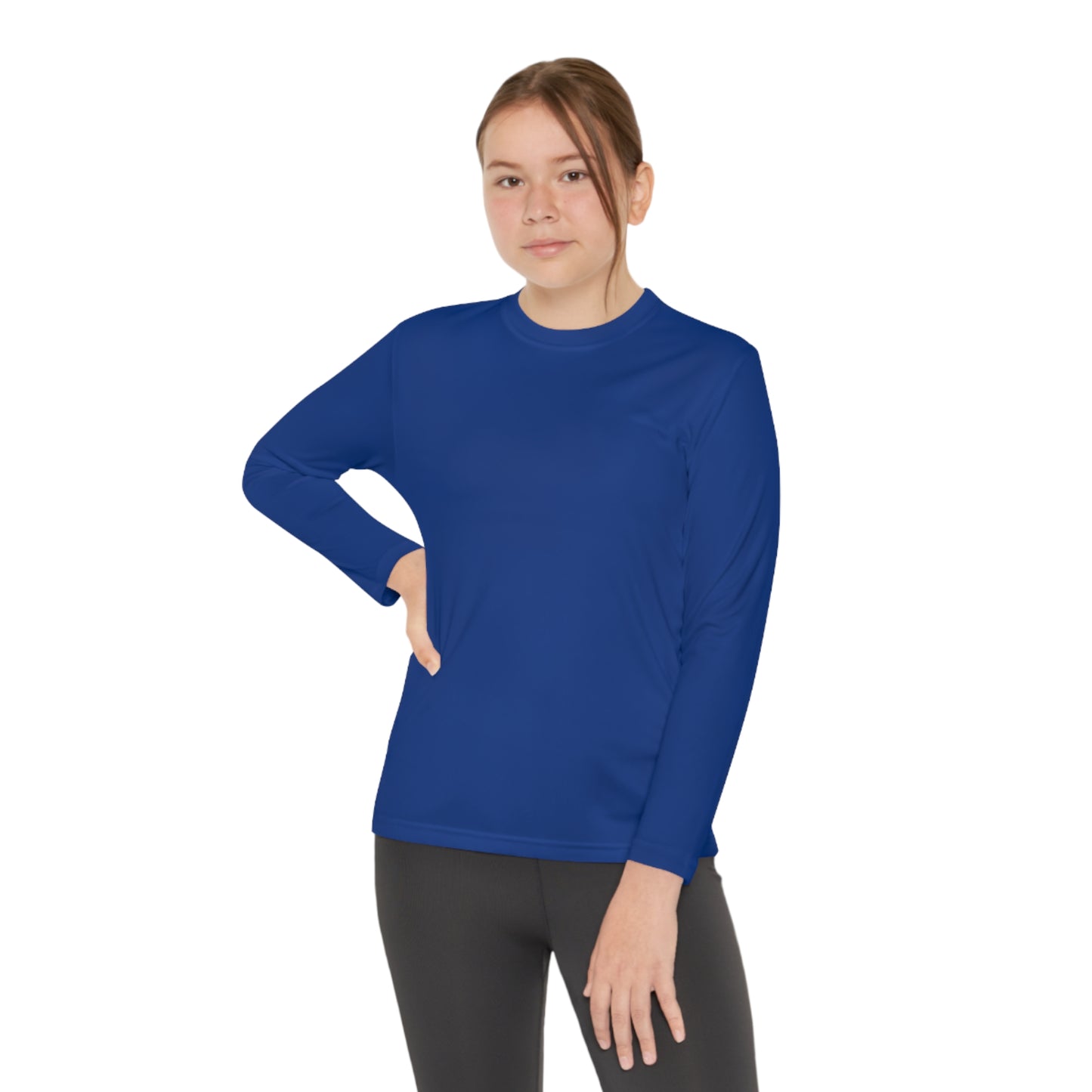 Hey Boo Youth Long Sleeve Competitor Tee