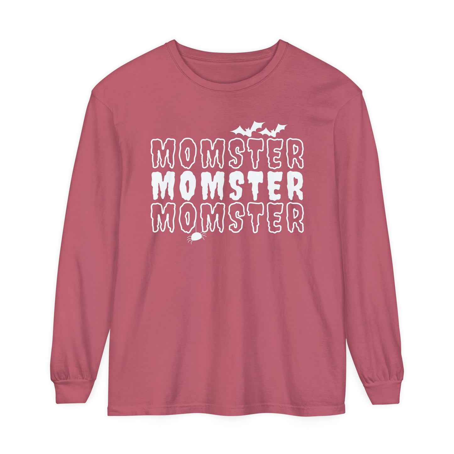 Momster Unisex Garment-dyed Long Sleeve T-Shirt