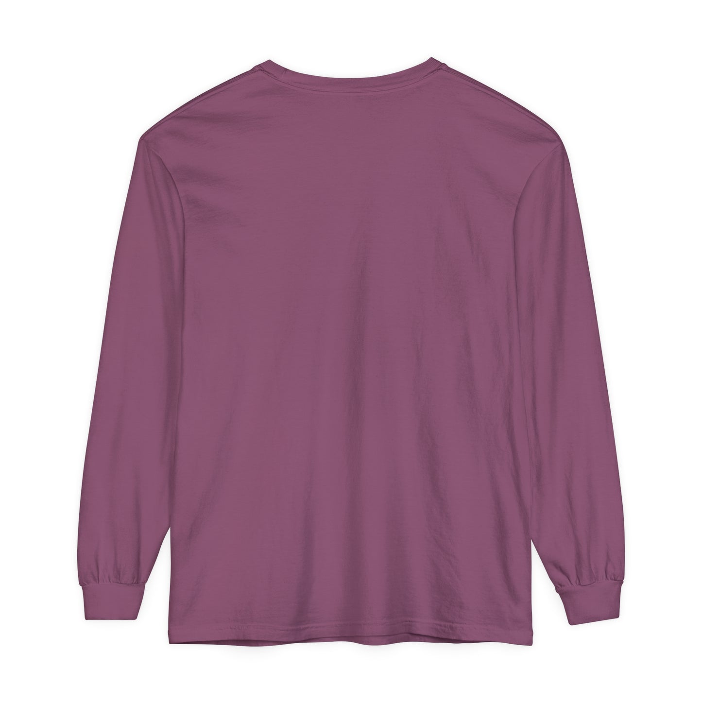 Basketball Ghost Unisex Garment-dyed Long Sleeve T-Shirt