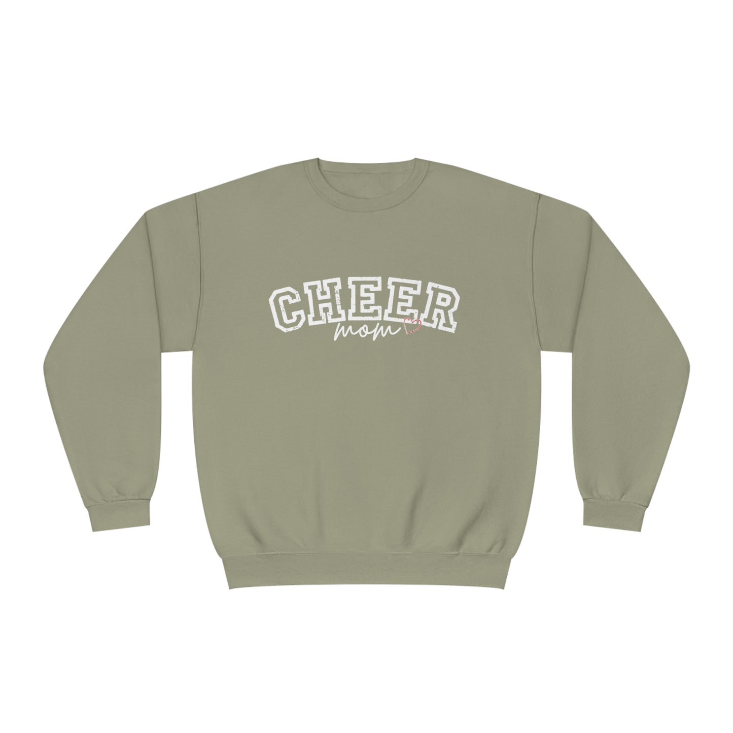 CHEER mom heart Unisex NuBlend® Crewneck Sweatshirt