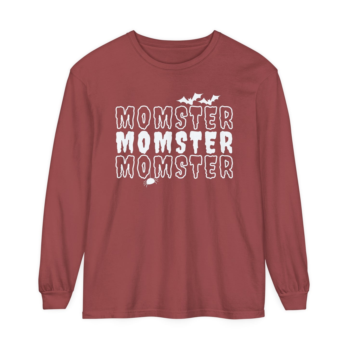 Momster Unisex Garment-dyed Long Sleeve T-Shirt