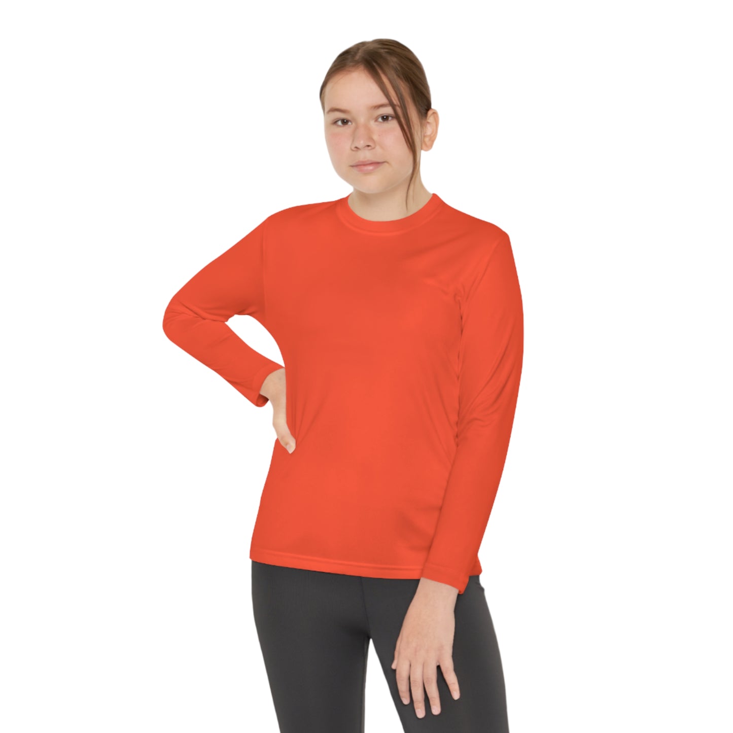 Hey Boo Youth Long Sleeve Competitor Tee