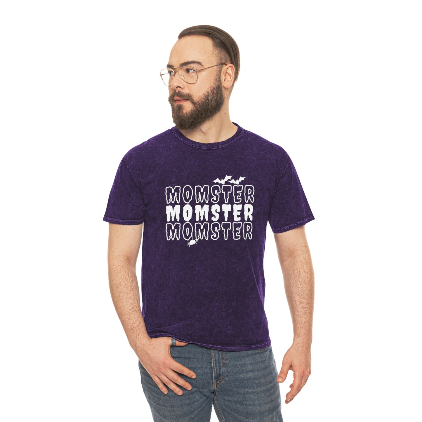Momster Unisex Mineral Wash T-Shirt