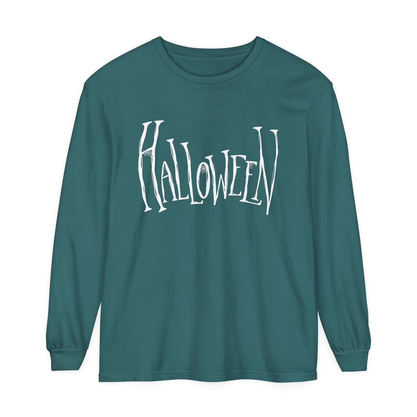 Halloween Unisex Garment-dyed Long Sleeve T-Shirt