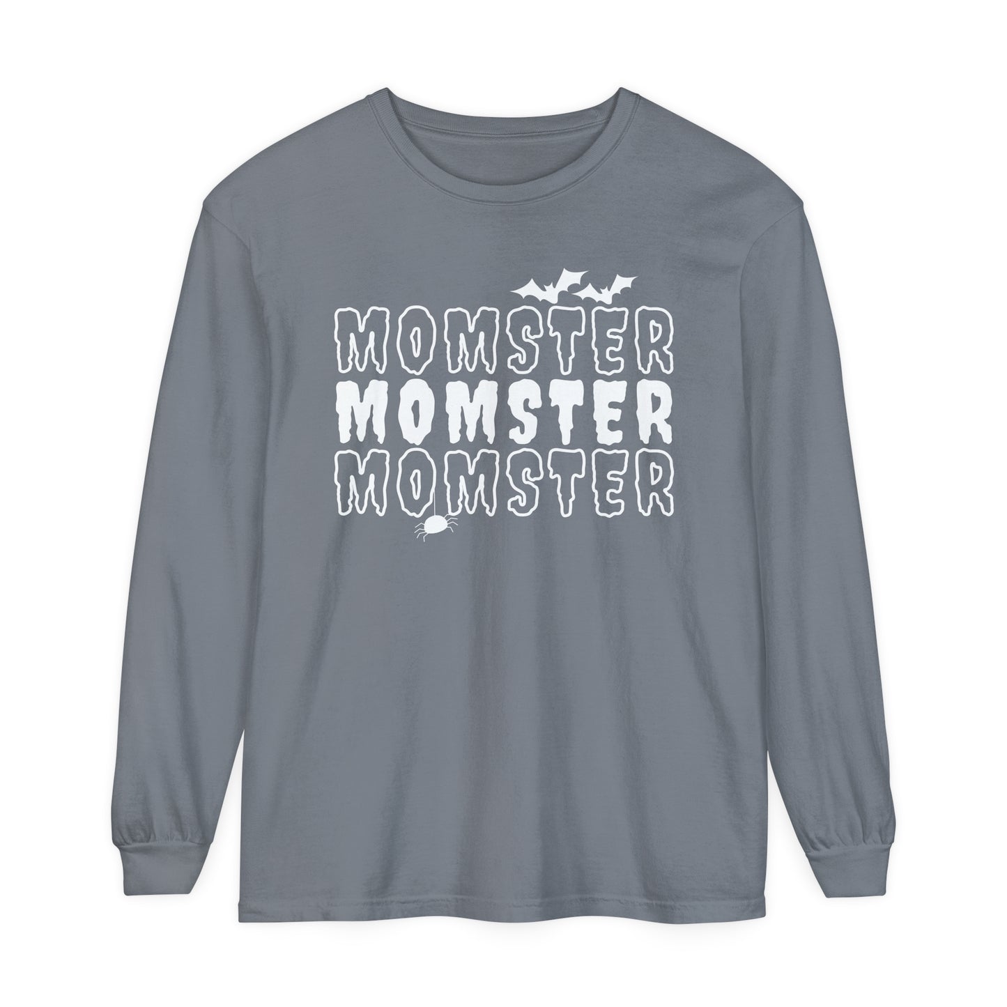 Momster Unisex Garment-dyed Long Sleeve T-Shirt