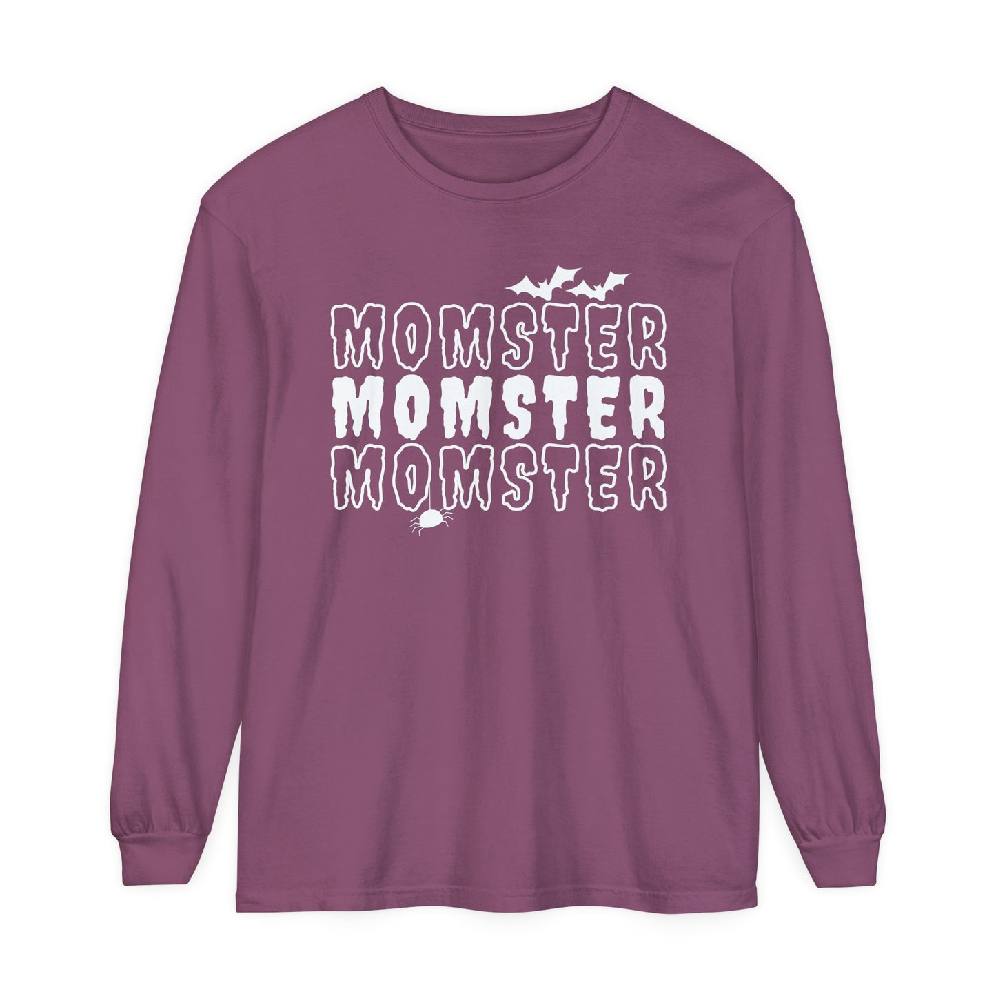 Momster Unisex Garment-dyed Long Sleeve T-Shirt