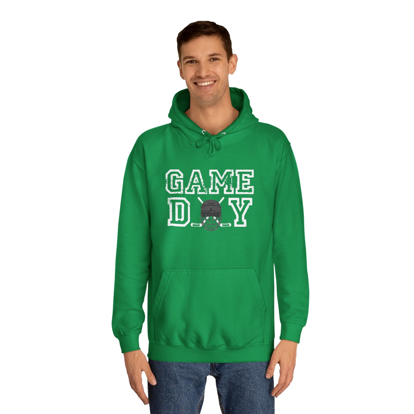 Hockey Game Day Unisex College Hoodie
