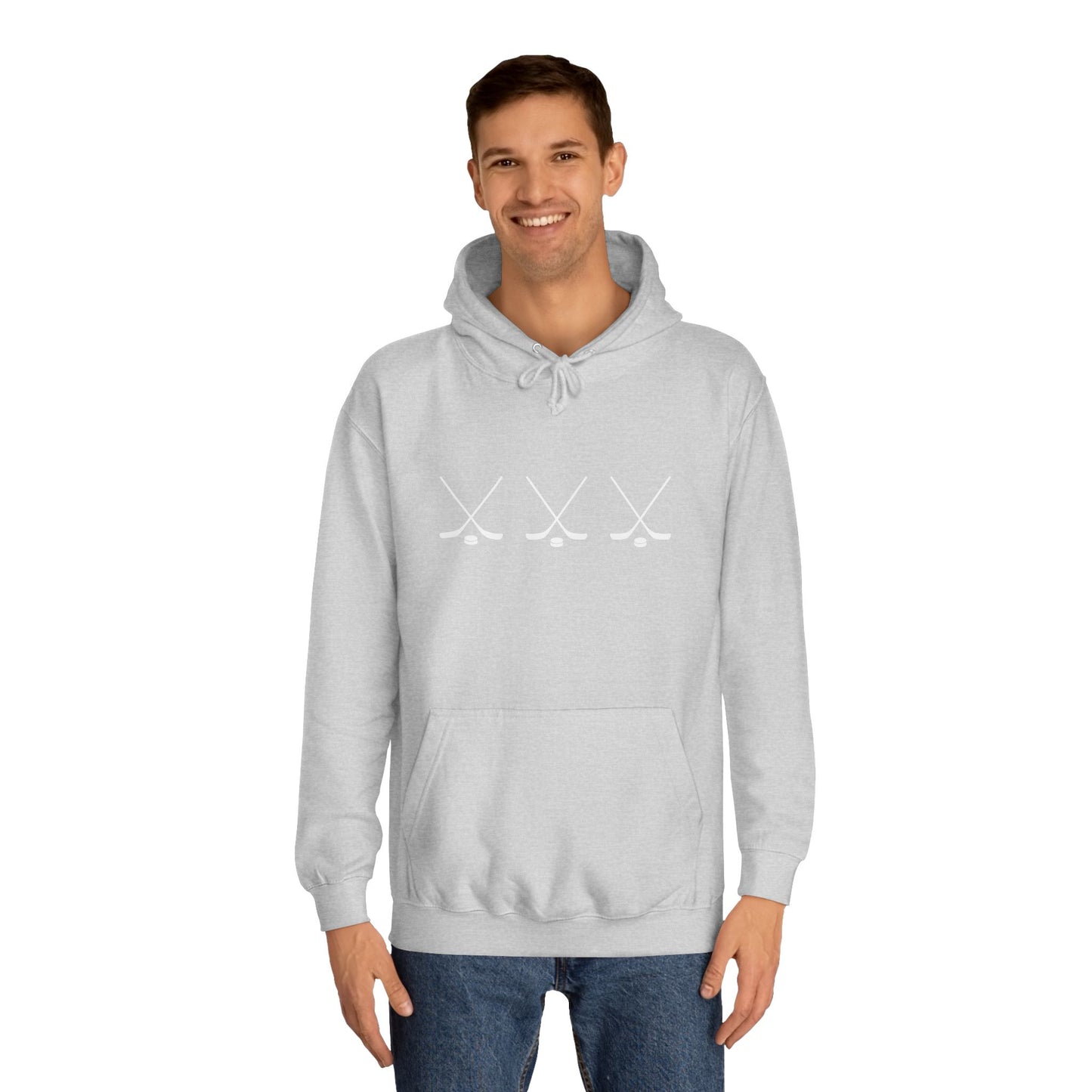 Hockey Sticks Unisex College Hoodie