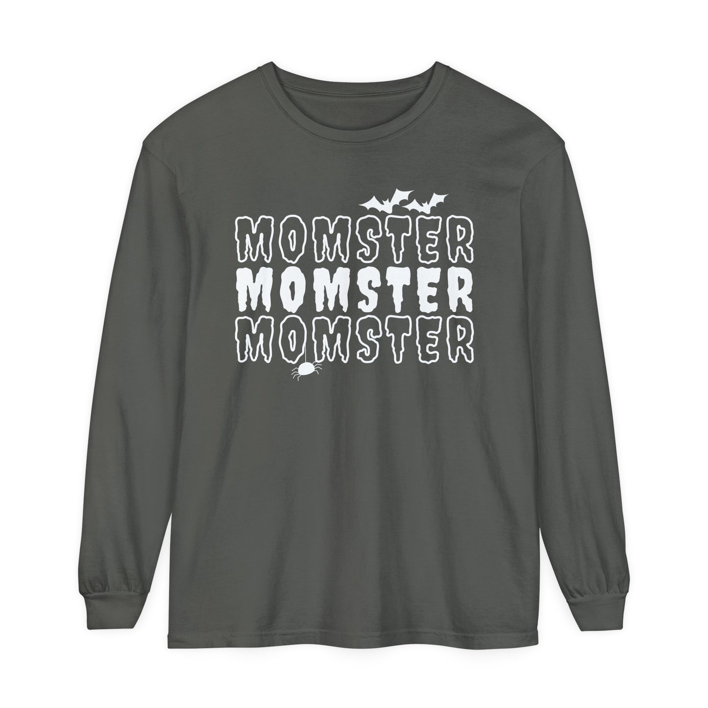 Momster Unisex Garment-dyed Long Sleeve T-Shirt