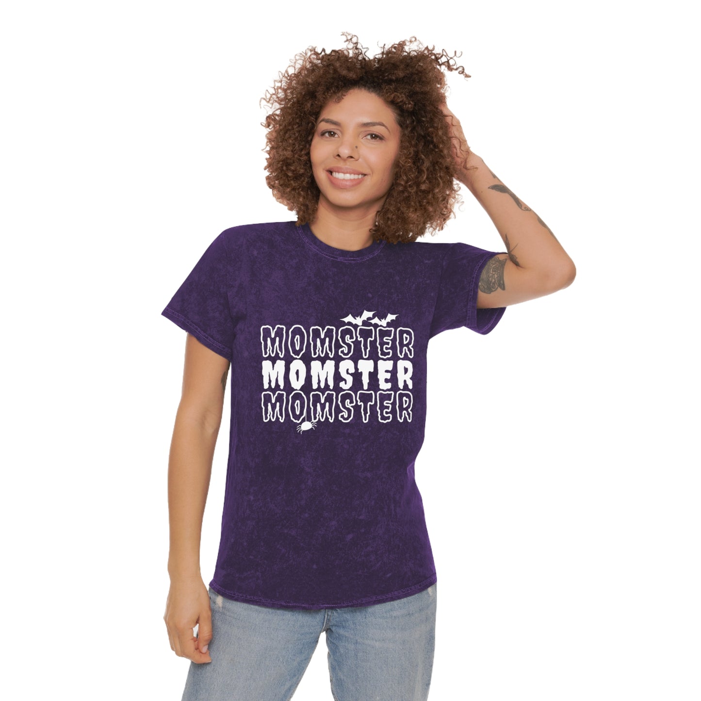 Momster Unisex Mineral Wash T-Shirt