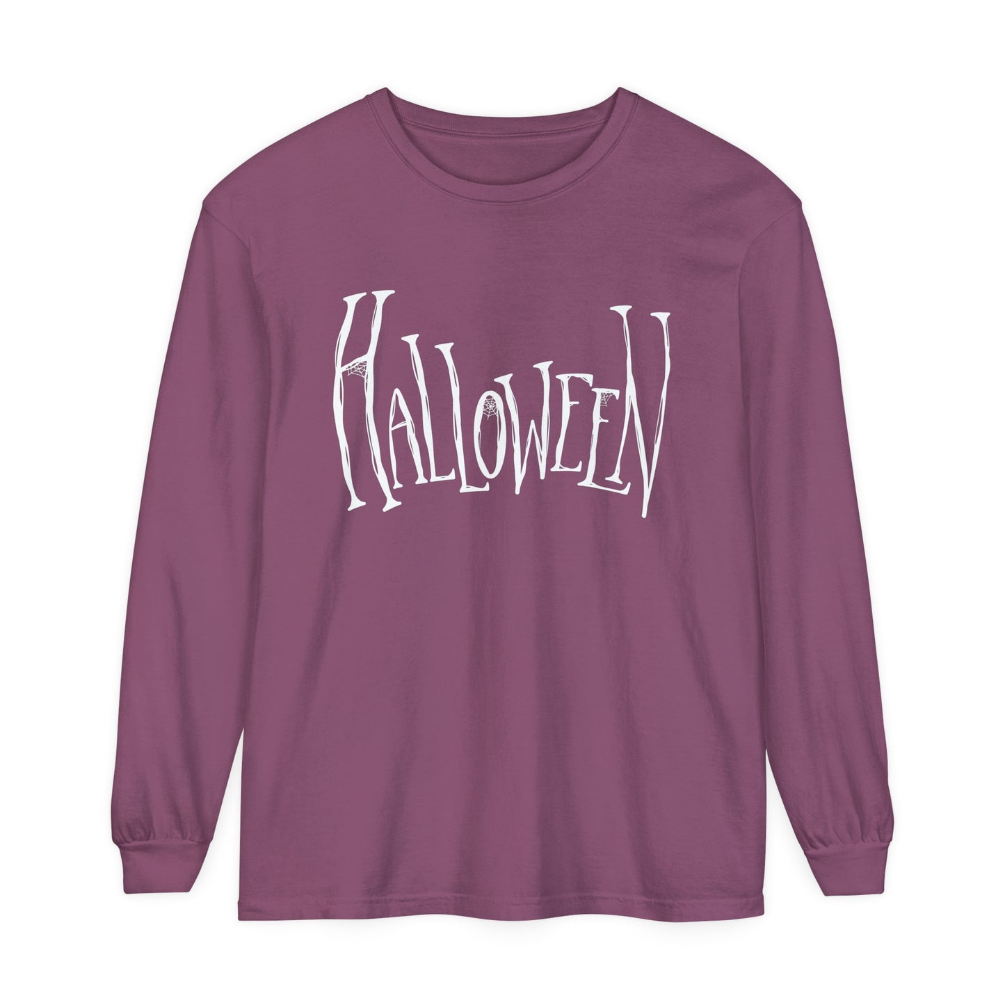 Halloween Unisex Garment-dyed Long Sleeve T-Shirt