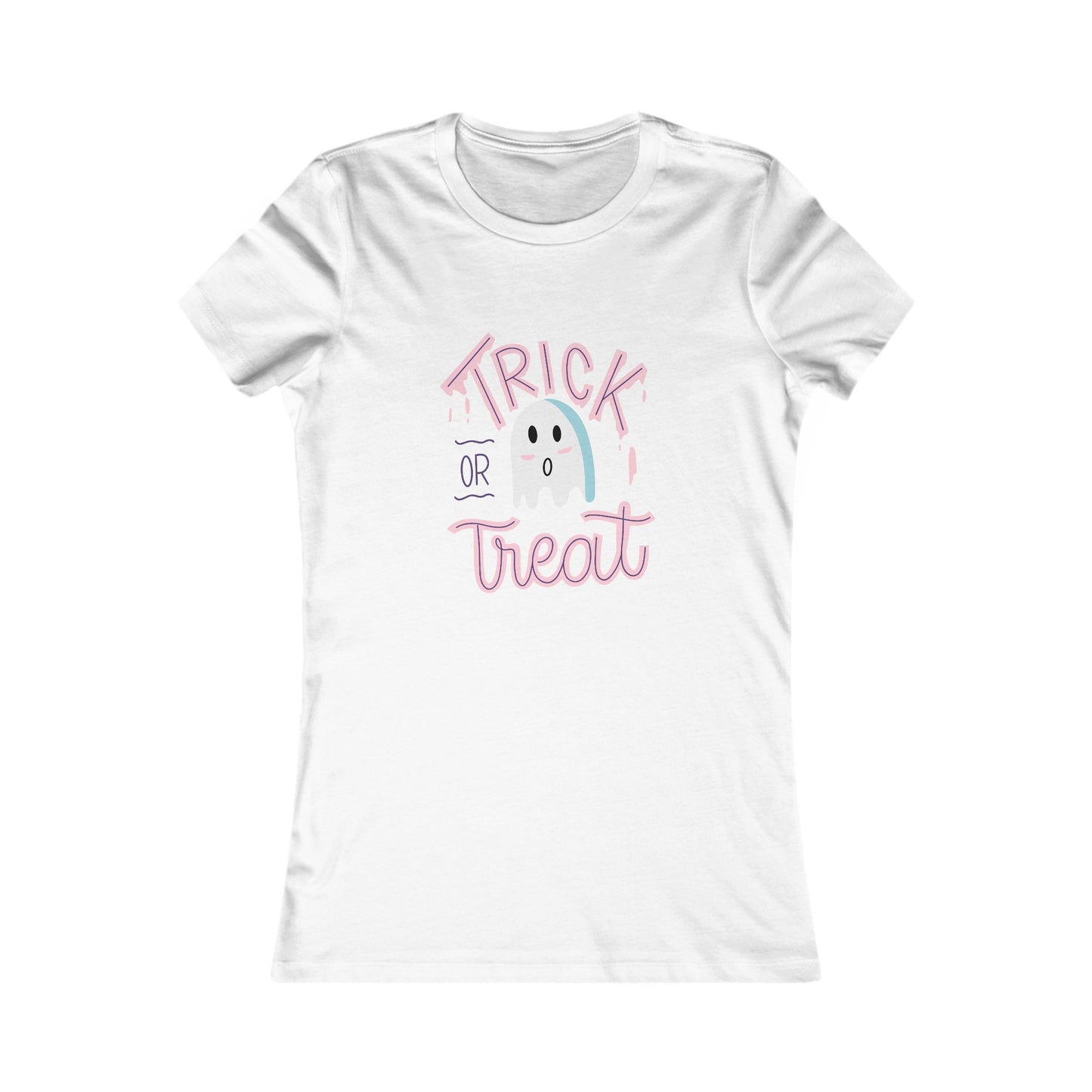 Trick or Treat Ghost Women's Favorite Tee