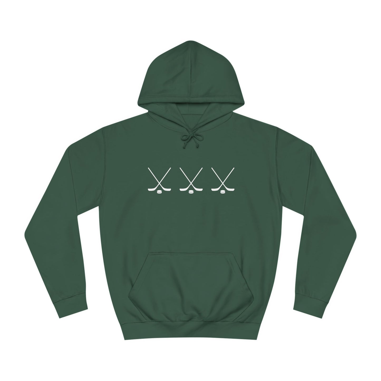 Hockey Sticks Unisex College Hoodie