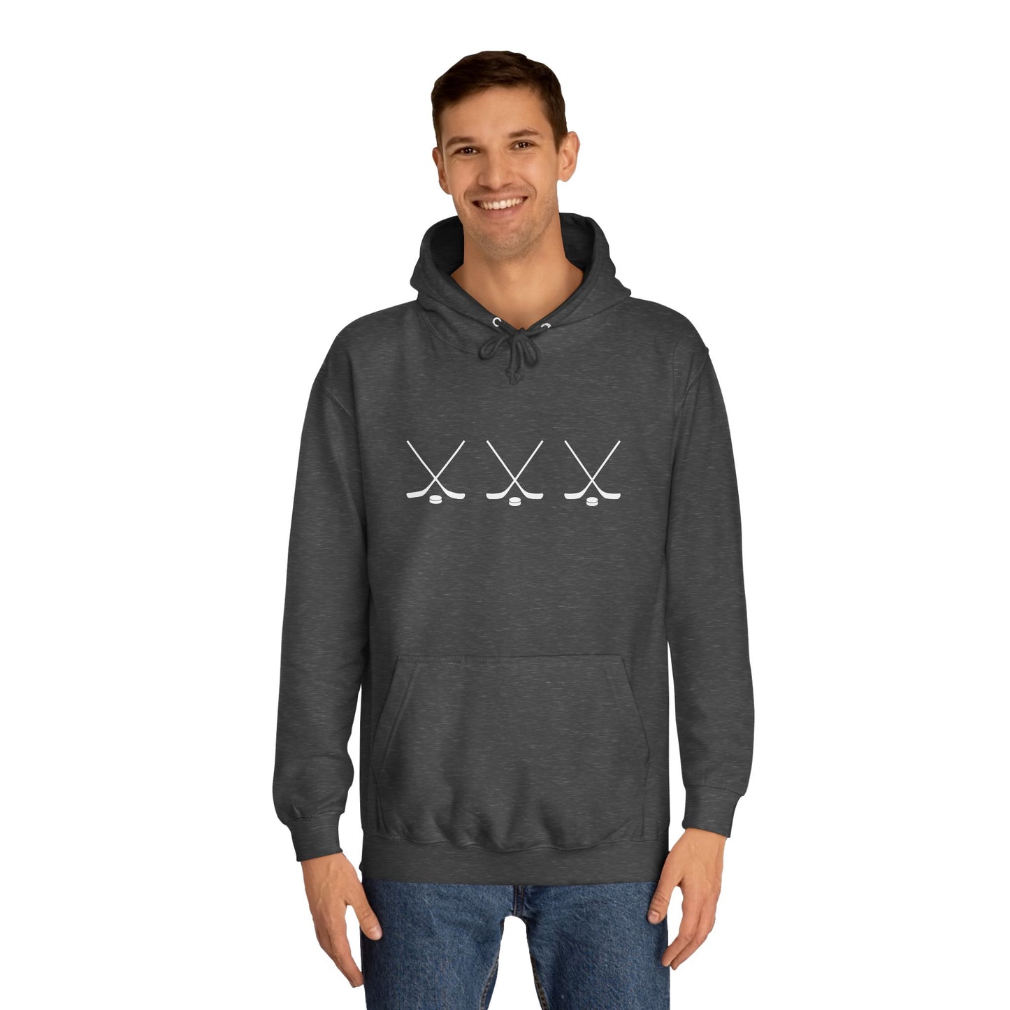 Hockey Sticks Unisex College Hoodie