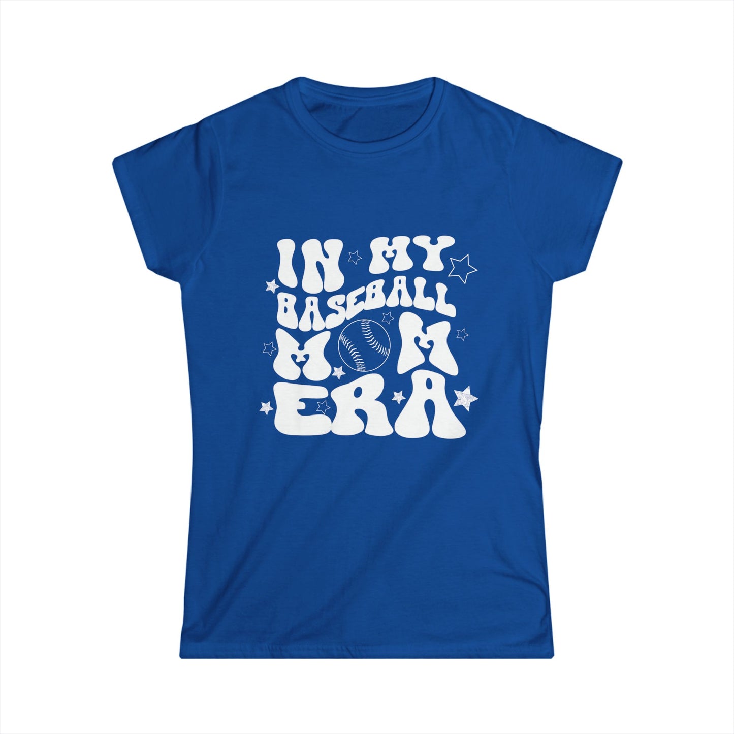 Baseball Mom Era Women's Softstyle Tee