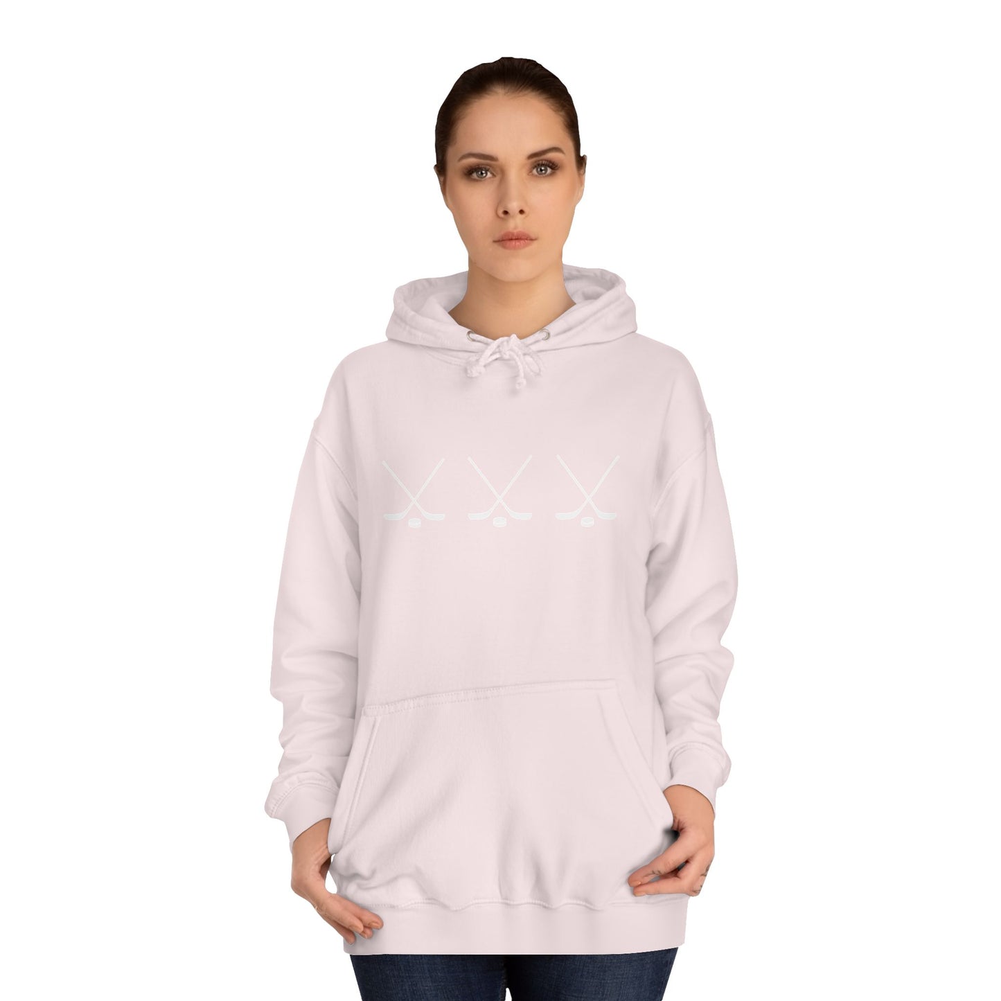 Hockey Sticks Unisex College Hoodie