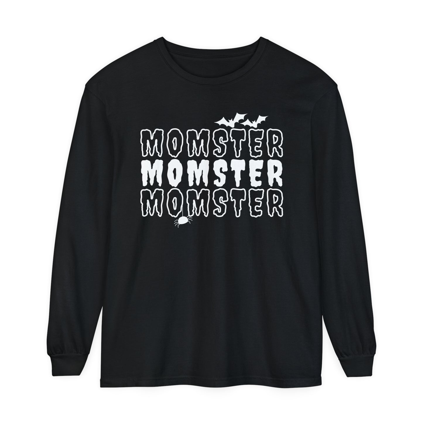Momster Unisex Garment-dyed Long Sleeve T-Shirt
