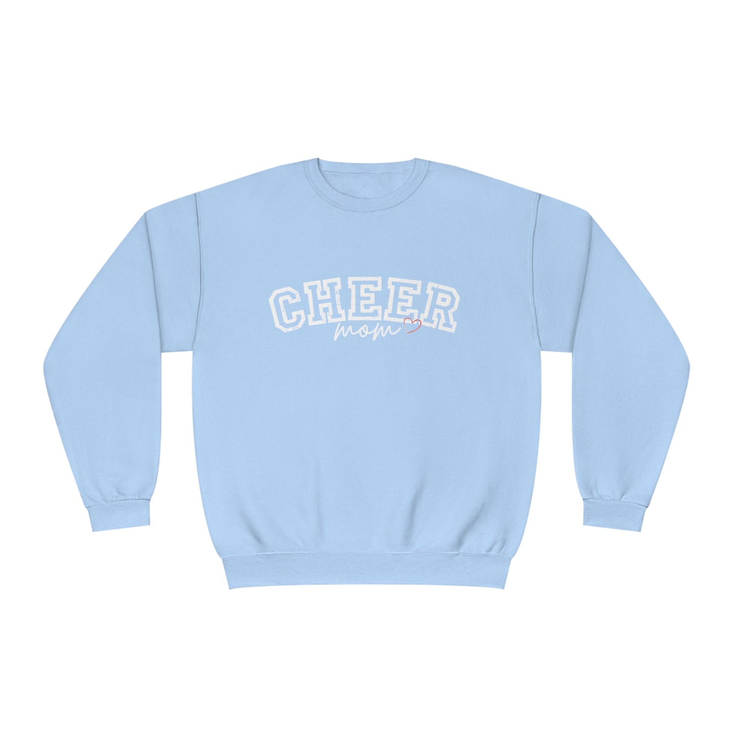 CHEER mom heart Unisex NuBlend® Crewneck Sweatshirt