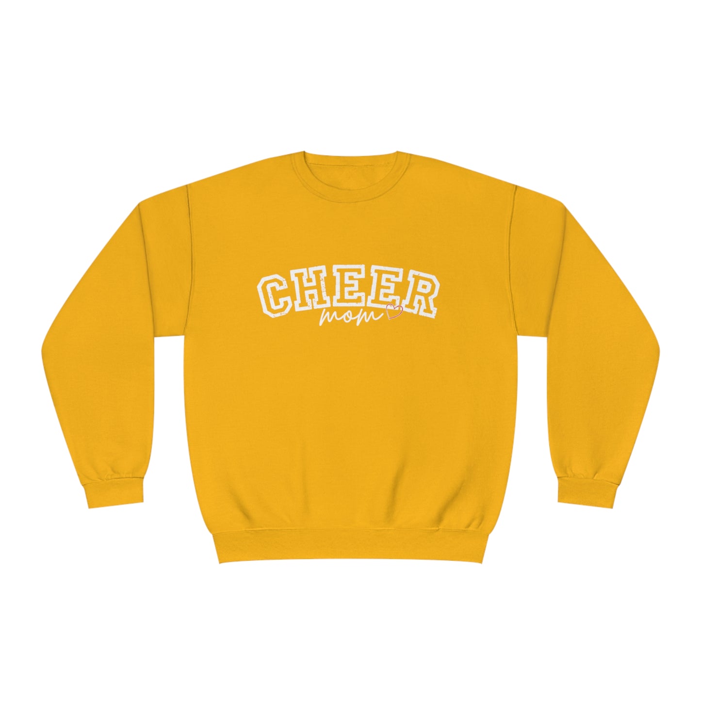 CHEER mom heart Unisex NuBlend® Crewneck Sweatshirt